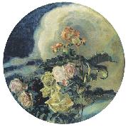 Mikhail Vrubel Yellow Roses, oil on canvas